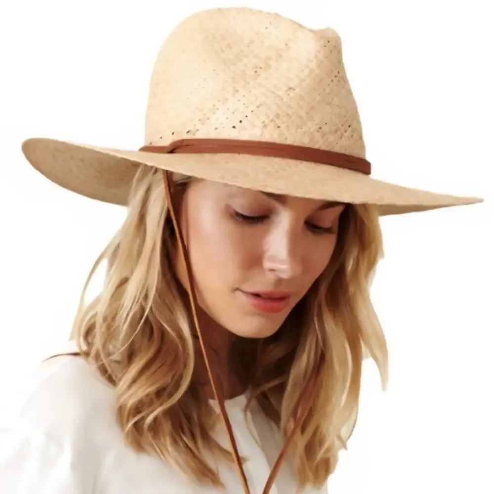 Jenni Kayne Straw Safari Hat Size Large